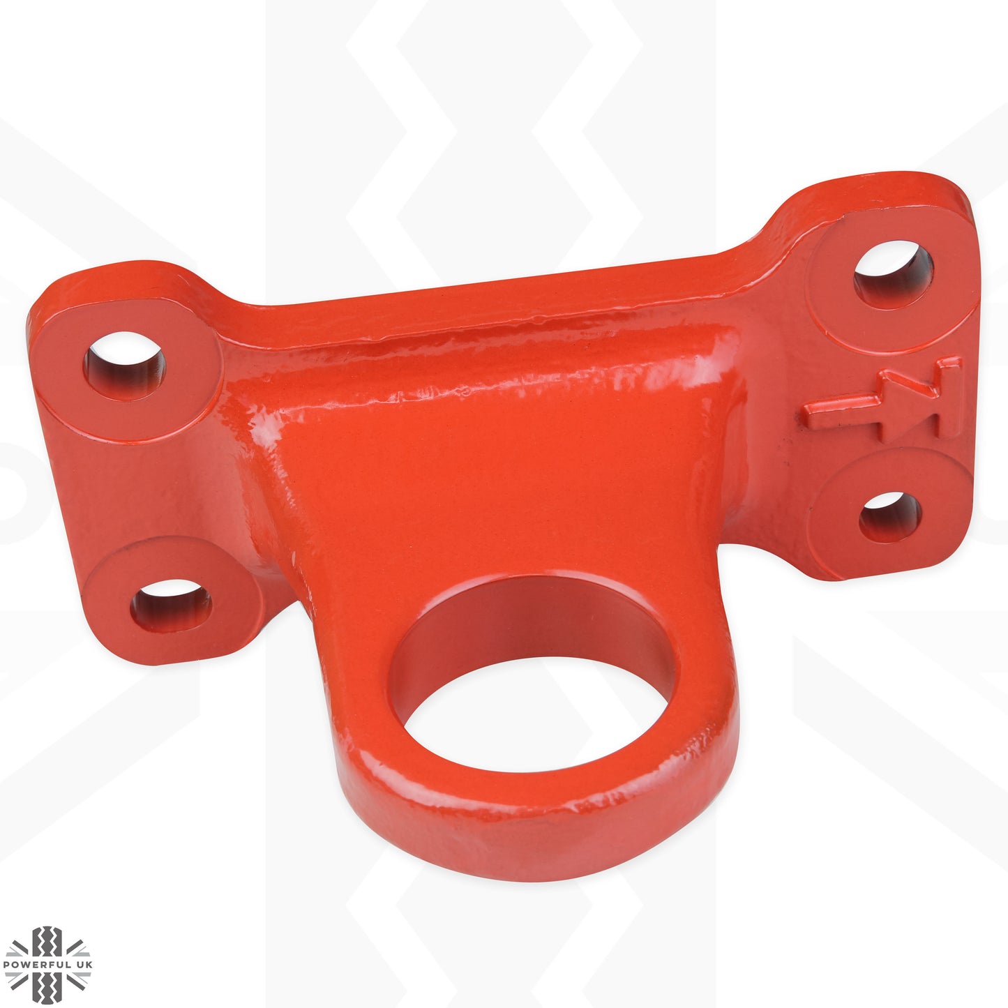 Tow Loop Upgrade Kit A - Red Loops + Black Inserts for Land Rover Defender L663