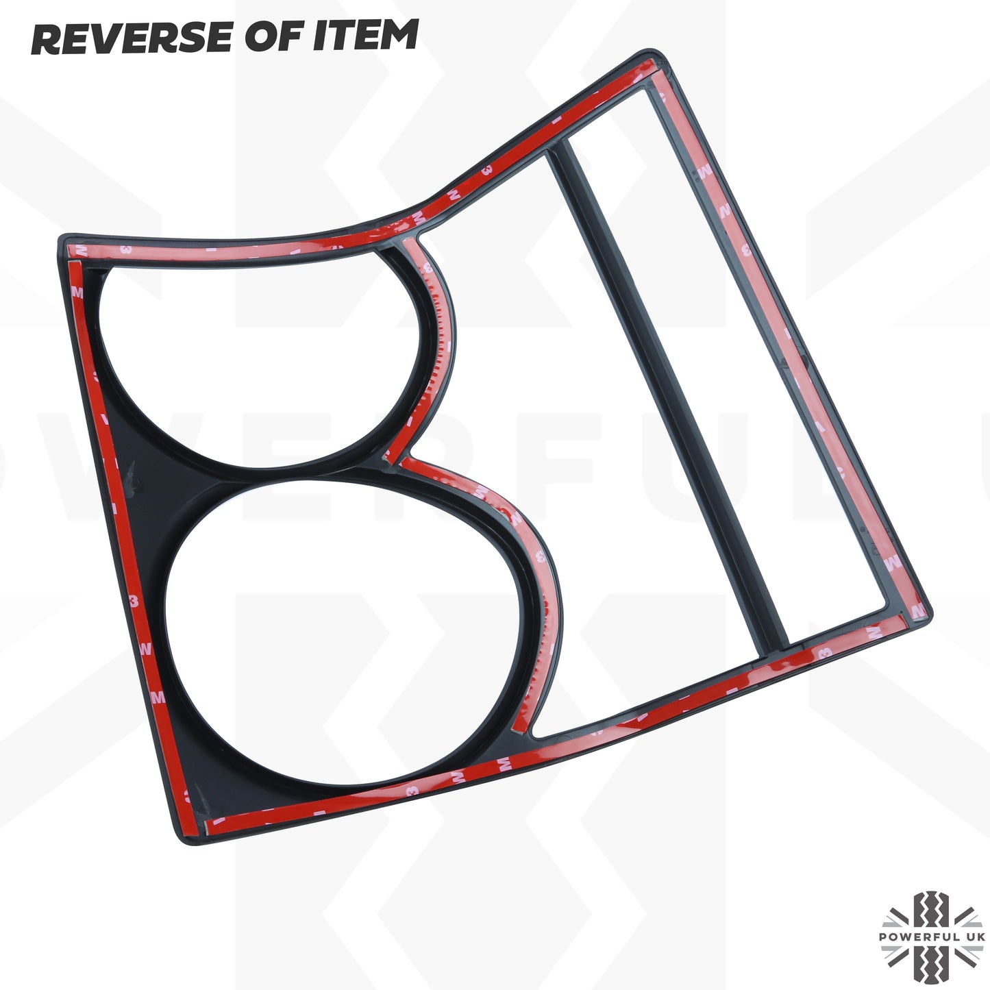 Rear Light Covers for Range Rover L322 - Gloss Black