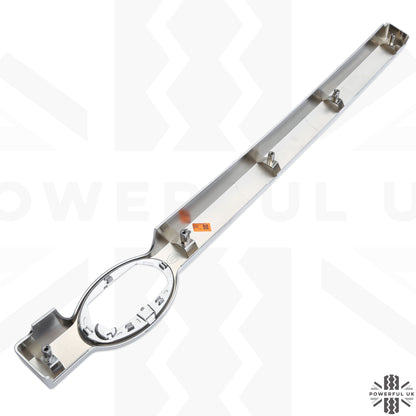 Front Grille Bar in Noble Chrome (Genuine) for Land Rover Defender L663