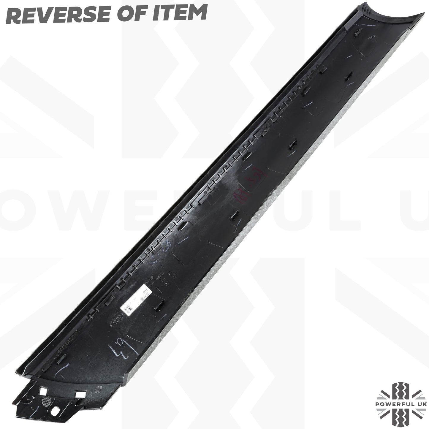 Genuine A Pillar Finishers in Gloss Black for Land Rover Defender L663 - PAIR