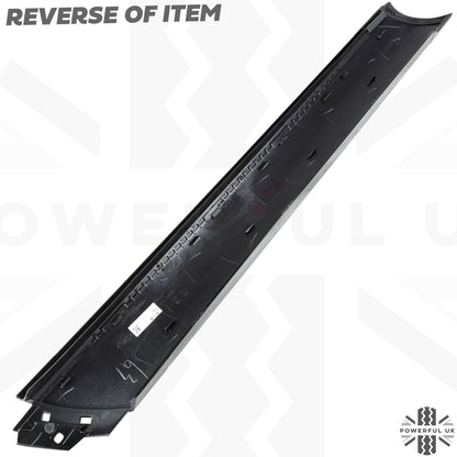 Genuine A Pillar Finishers in Gloss Black for Land Rover Defender L663 - PAIR
