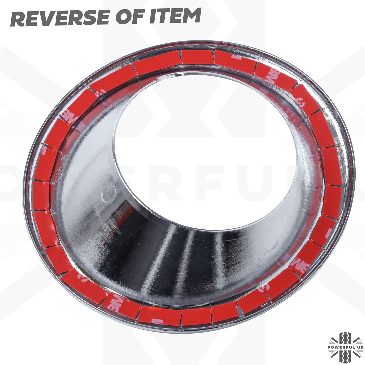 Fog Bezel COVERS for Land Rover Discovery 3 - Chrome