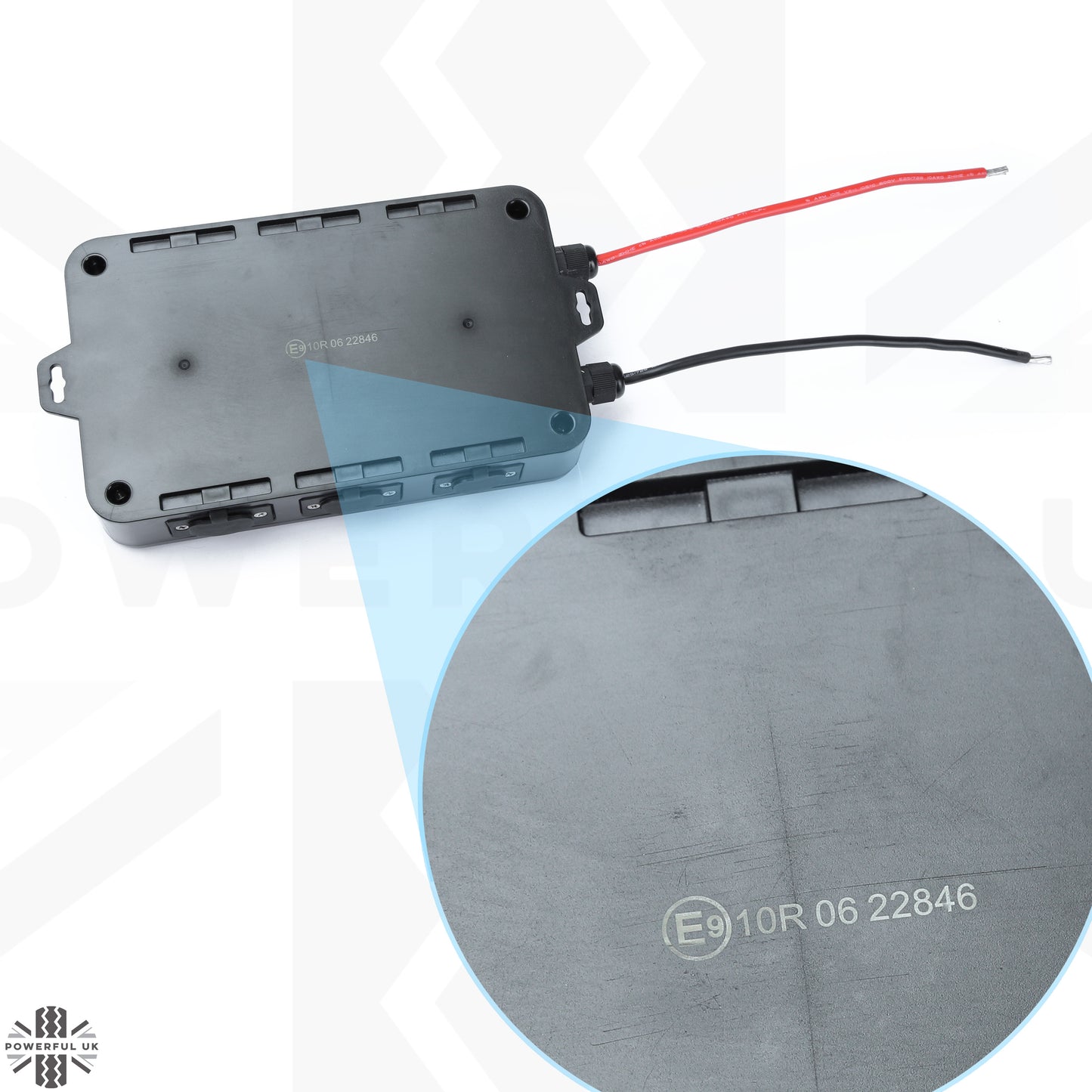 Auxiliary Light Controller Box & Remote (Bluetooth)