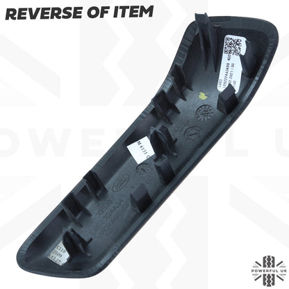 Interior Door Pull Finisher (Genuine) in Dark Oak for Defender L663 90 - LHD