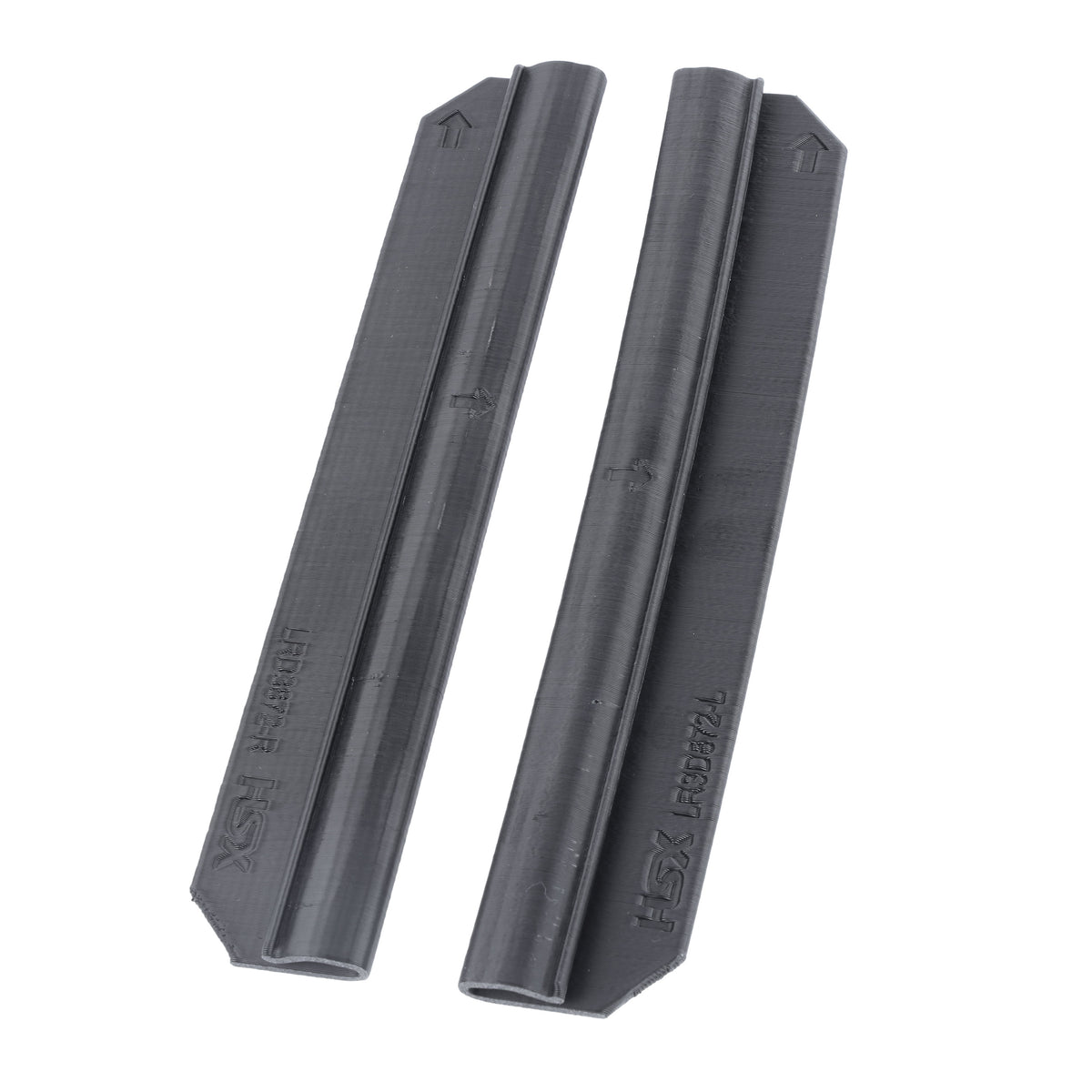 2pc Front Door Edge Protection Strips for Land Rover Discovery 3/4