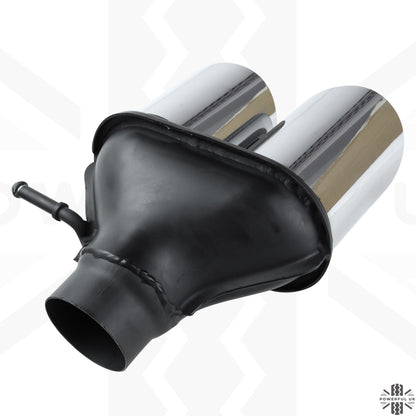 '2015 SVR' Style Exhaust Conversion Finishers for Range Rover Sport L494 2014-17 - Stainless