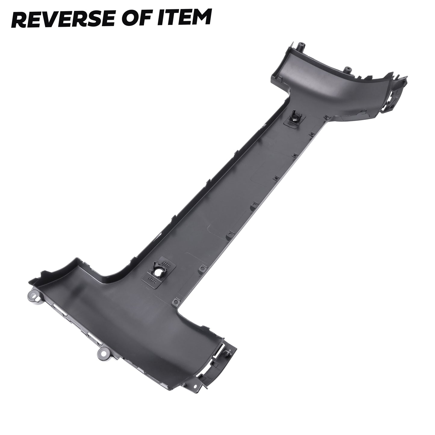 Front Bumper Lower Number Plate Panel for Land Rover Defender L663 - Gloss Black