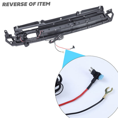 LED Front Grille for Land Rover Defender L663 - Clear LED Strip