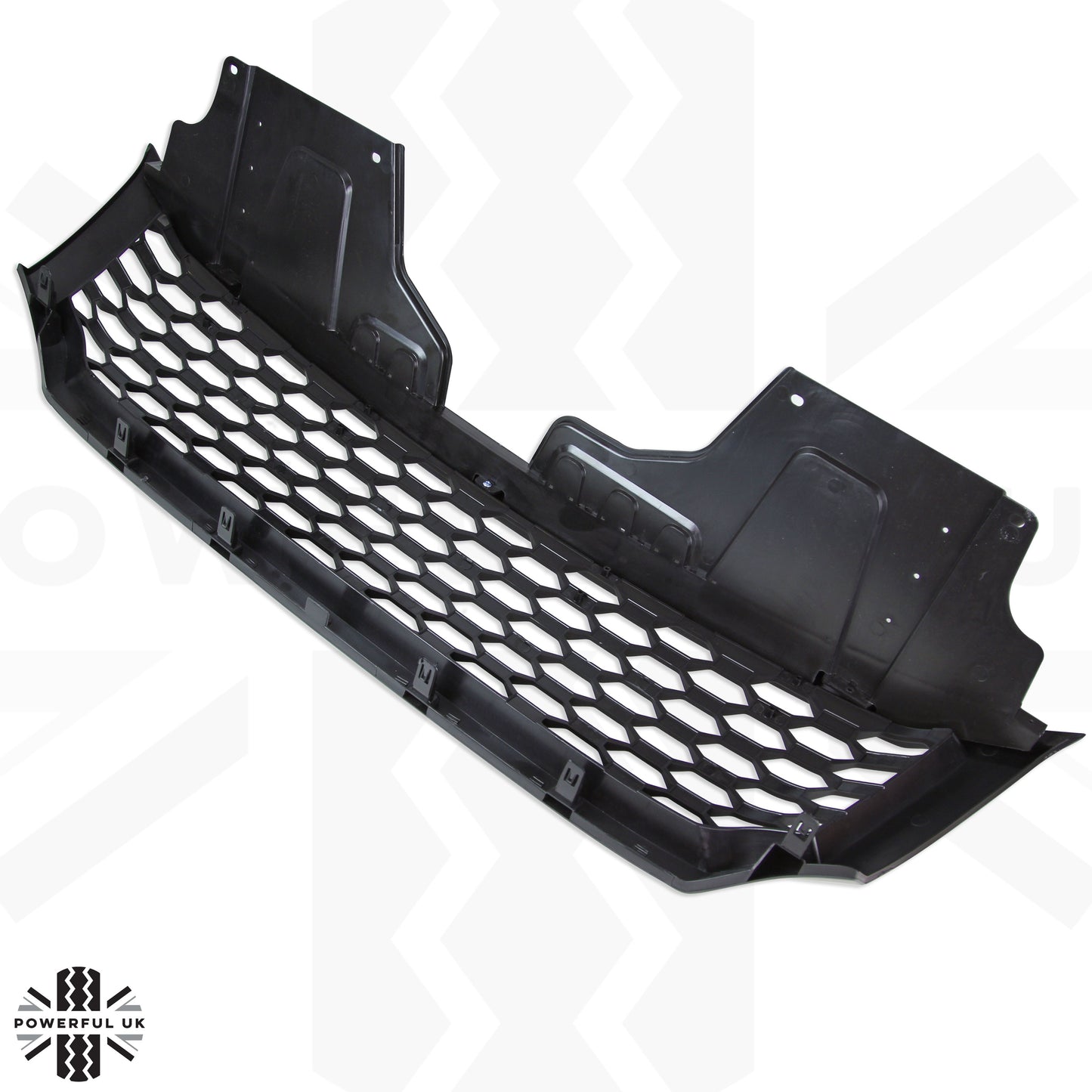 Full Mesh Front Grille - Matt Black - for Nissan Navara NP300