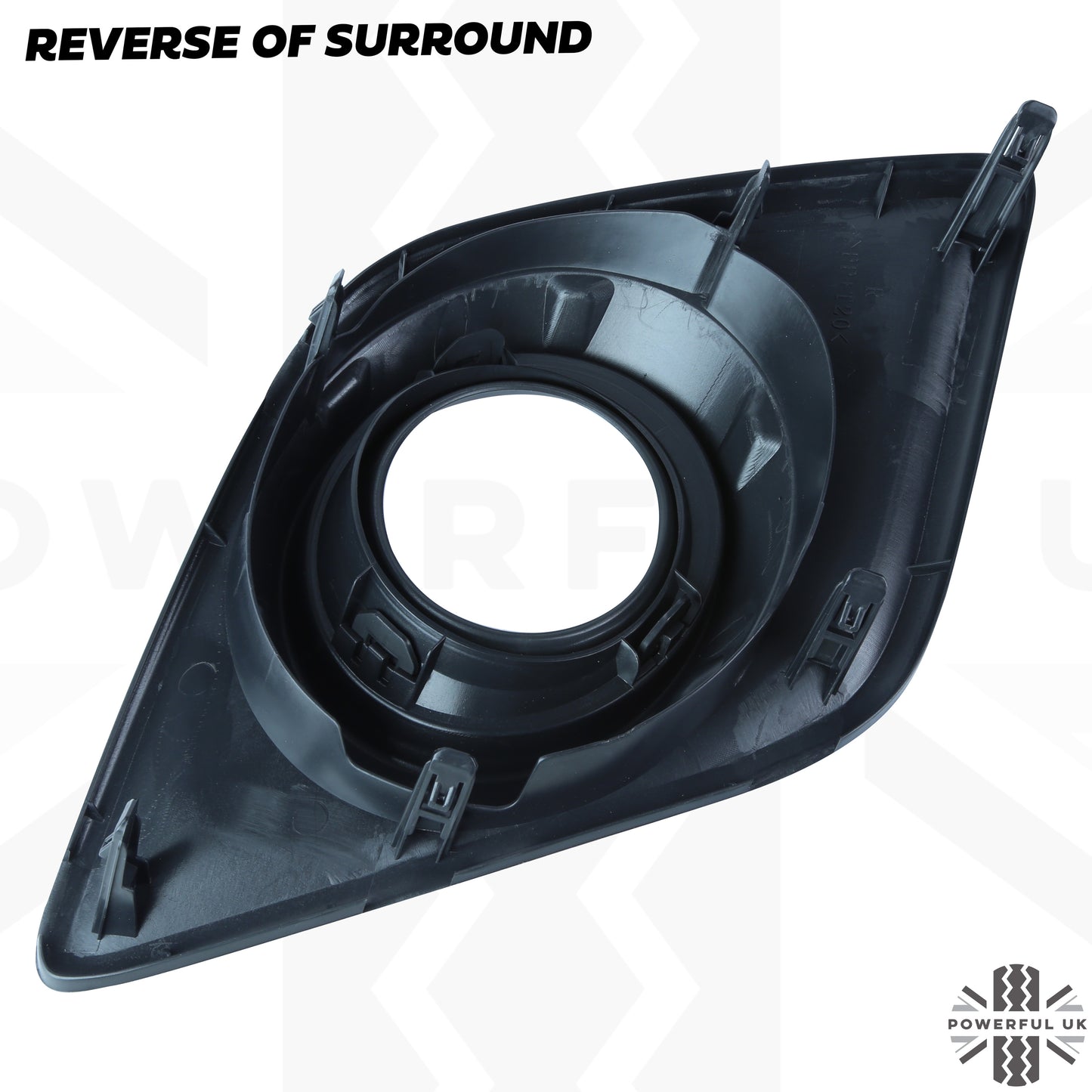 Fog Light Kit - Black Surrounds - for Toyota Hilux Mk8 Revo (2015-20)