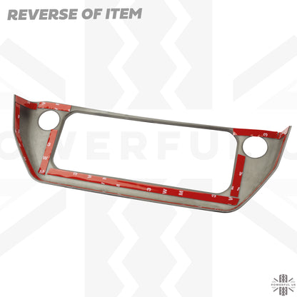 Centre Dash Cover Trim - Gloss Black - for Land Rover Defender L663