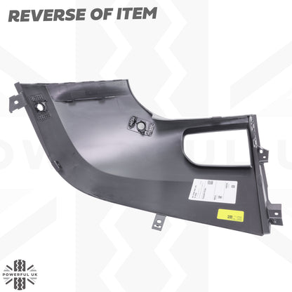 Genuine Front Bumper Corner for Land Rover Defender L663 (Textured) - LEFT