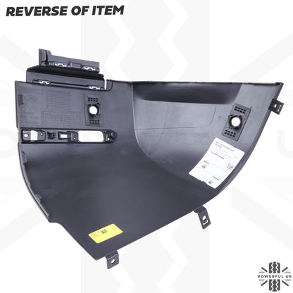 Rear Bumper Corner 'Genuine' for Land Rover Defender L663 in Textured Plastic - LEFT