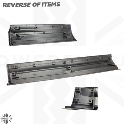 SVR Style Lower Door Mouldings for Range Rover Sport L494 (2014-17) - Santorini Black