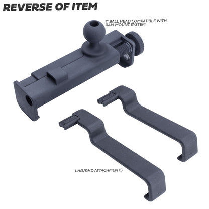 Dash Tablet Holder Mount with 1" ball head for Land Rover Defender L663