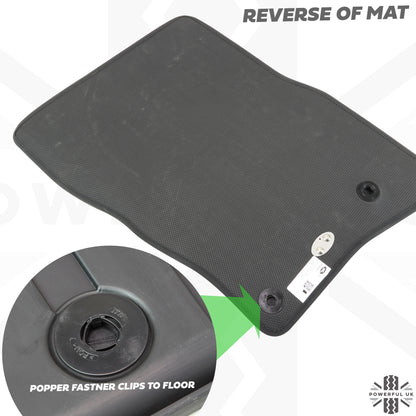 Carpet Floor Mat Set - Genuine - for Land Rover Defender L663 (110 models) - RHD - 5 seat