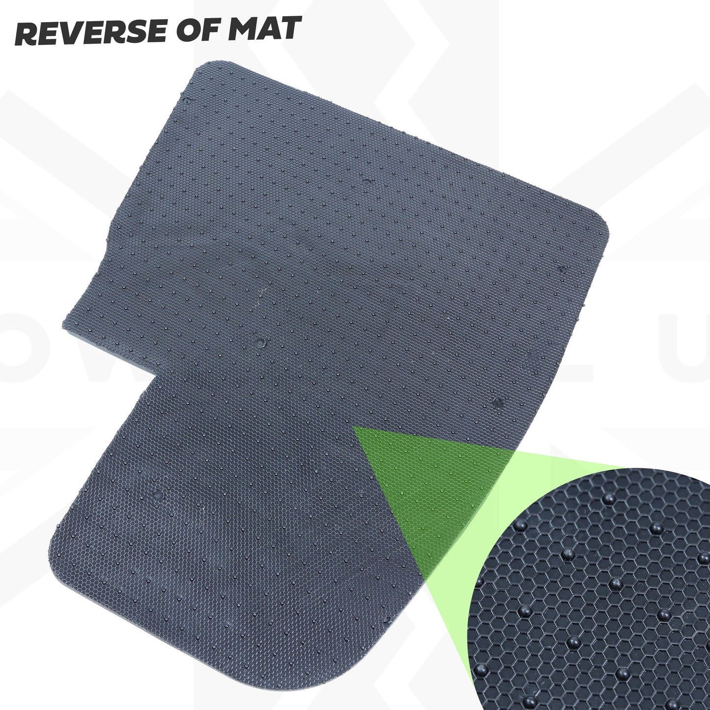 Rubber Floor Mat Set - RHD - for Tesla Model 3