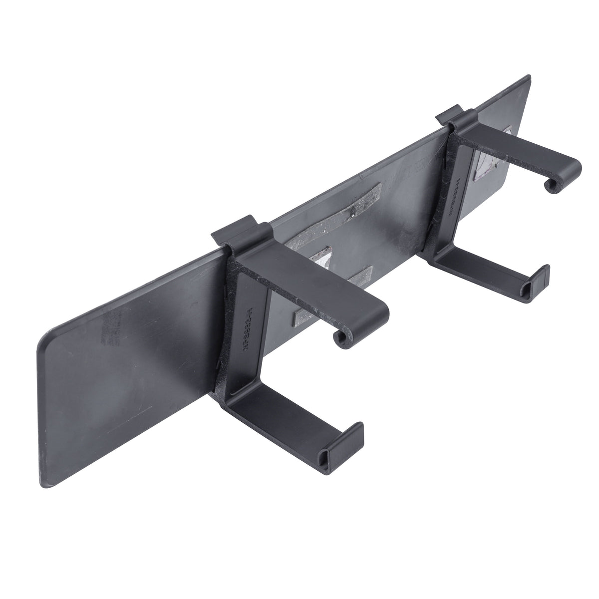 2x Square Bumper Number Plate Holders for Land Rover Classic Defender