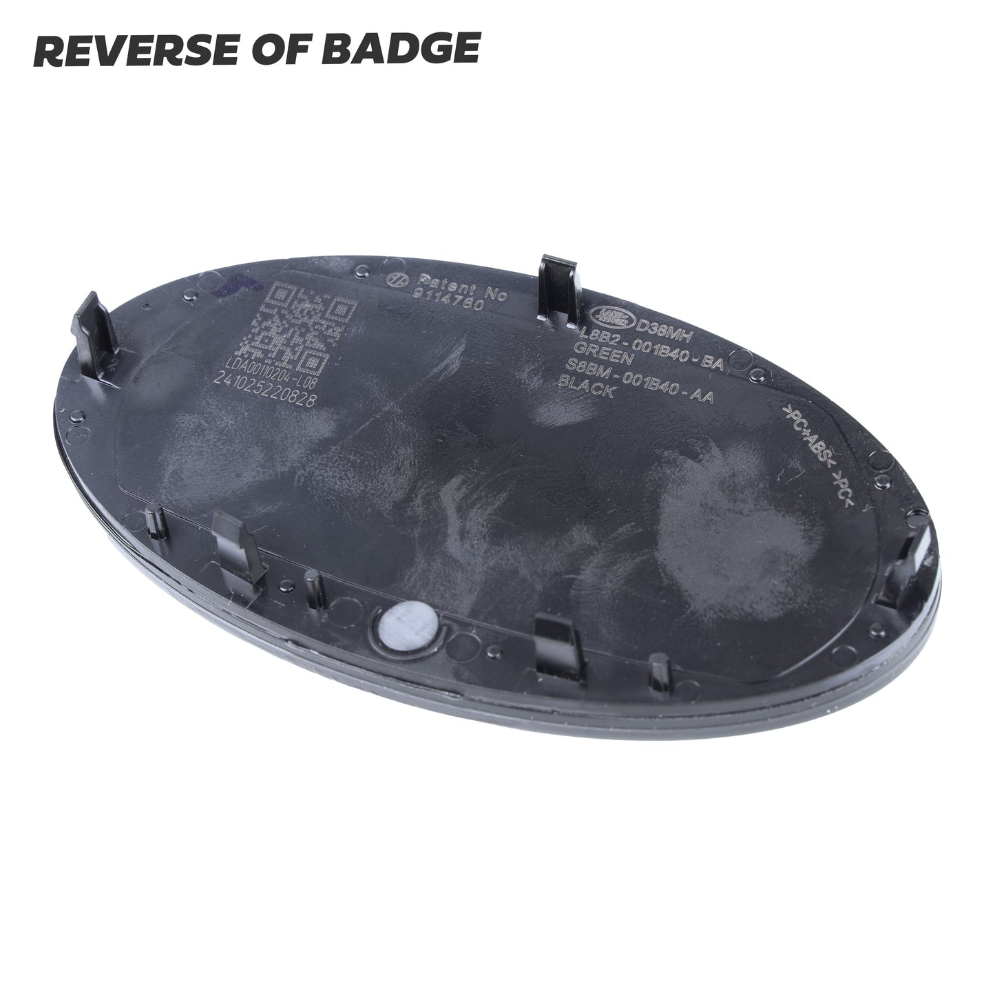 Front Grille Badge for Land Rover Defender L663 - 'with ACC' type - Black