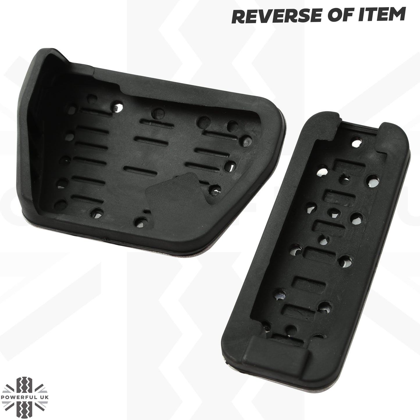 2pc Alloy Pedal Kit for Land Rover Defender L663 - Aftermarket - Type 2