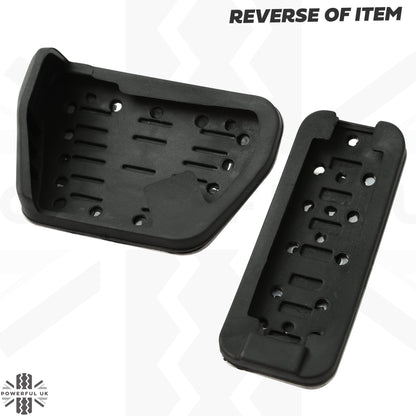2pc Alloy Pedal Kit for Land Rover Defender L663 - Aftermarket - Type 2