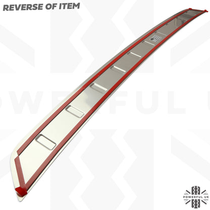 Rear Bumper Strip Stainless Steel (genuine) for Land Rover Defender L663