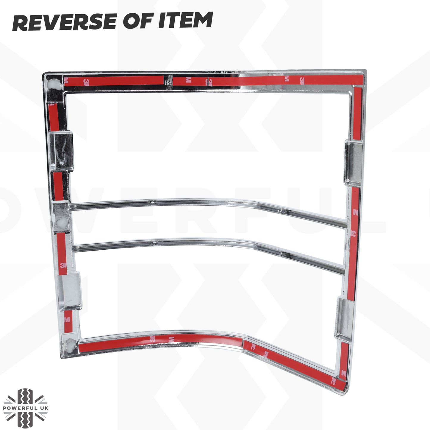 Rear Light Covers for Range Rover L322 - Chrome