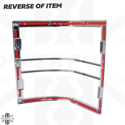 Rear Light Covers for Range Rover L322 - Chrome