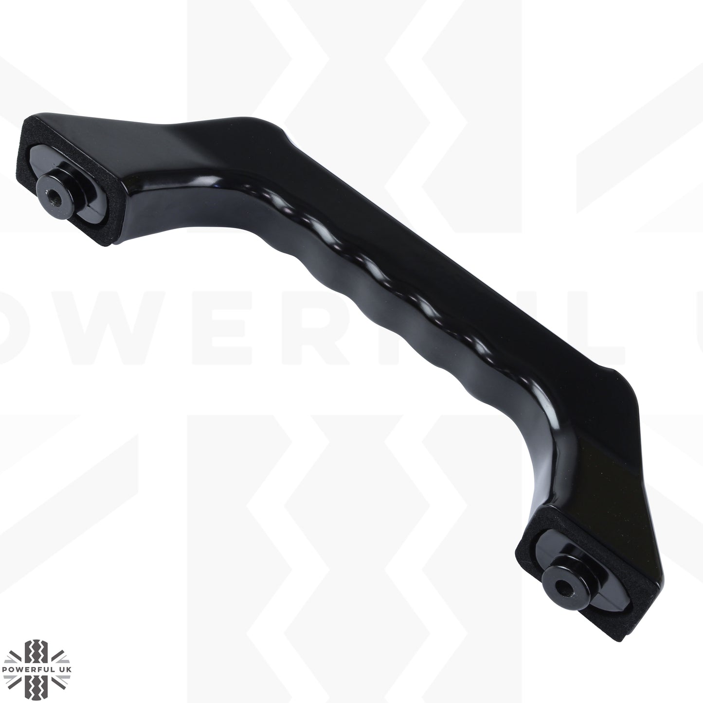 Aluminium Rear Grab Handles (Pair) for Land Rover Defender L663 - Satin Black