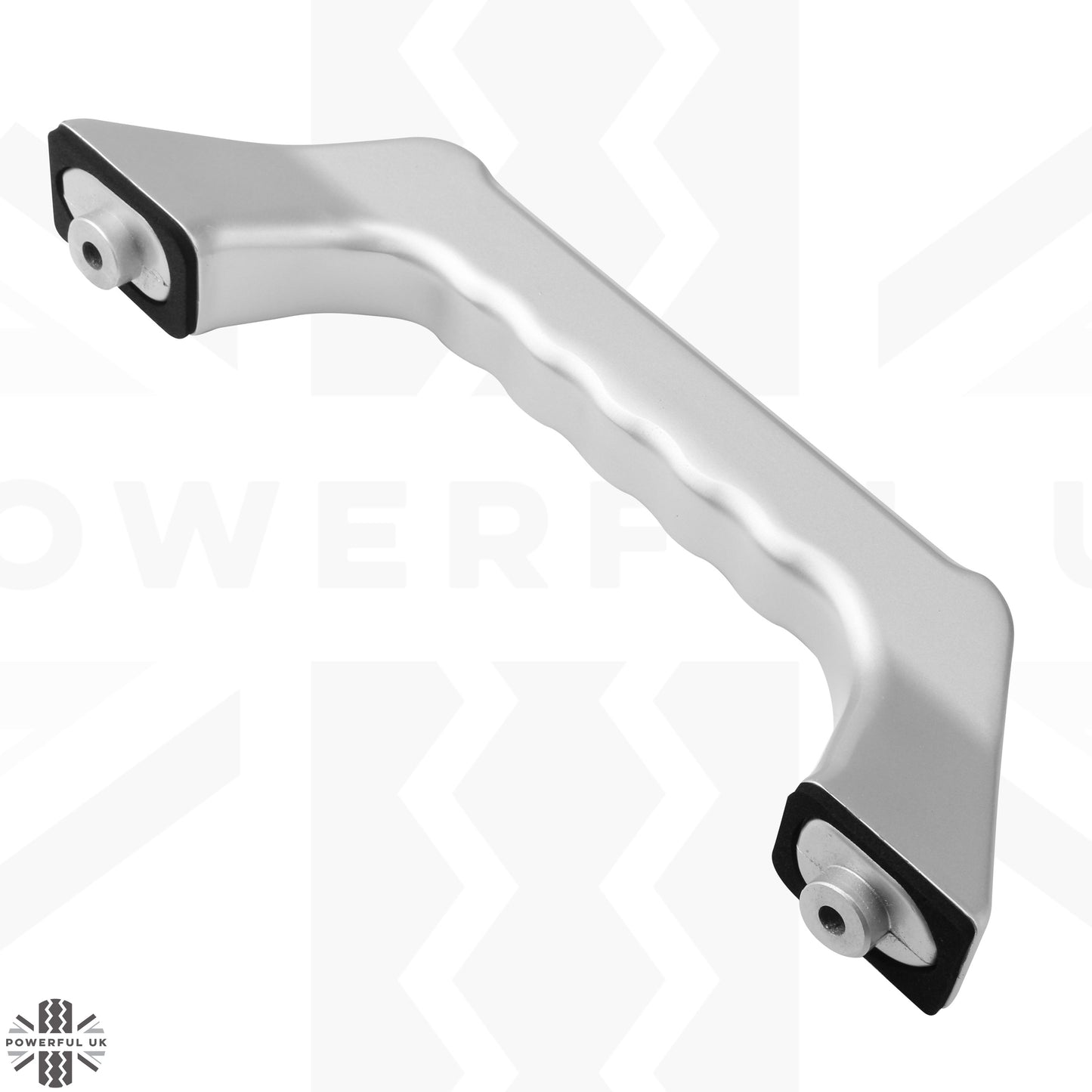 Aluminium Rear Grab Handles (Pair) for Land Rover Defender L663 - Silver