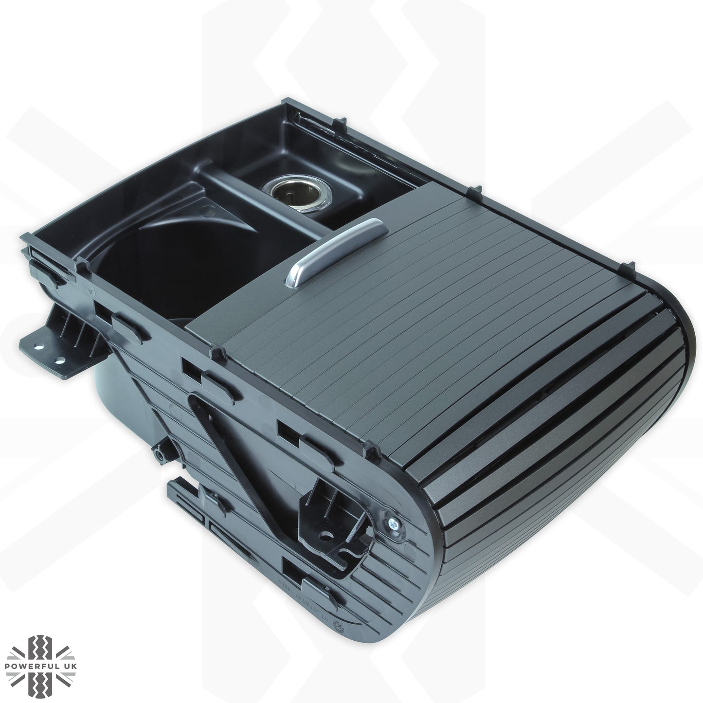 Genuine Cupholder Sliding Compartment for Range Rover Evoque 2011-18 RHD - Meteor Grey