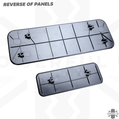 Spare Wheel Delete Cover Set for Land Rover Defender L663 - Fuji White