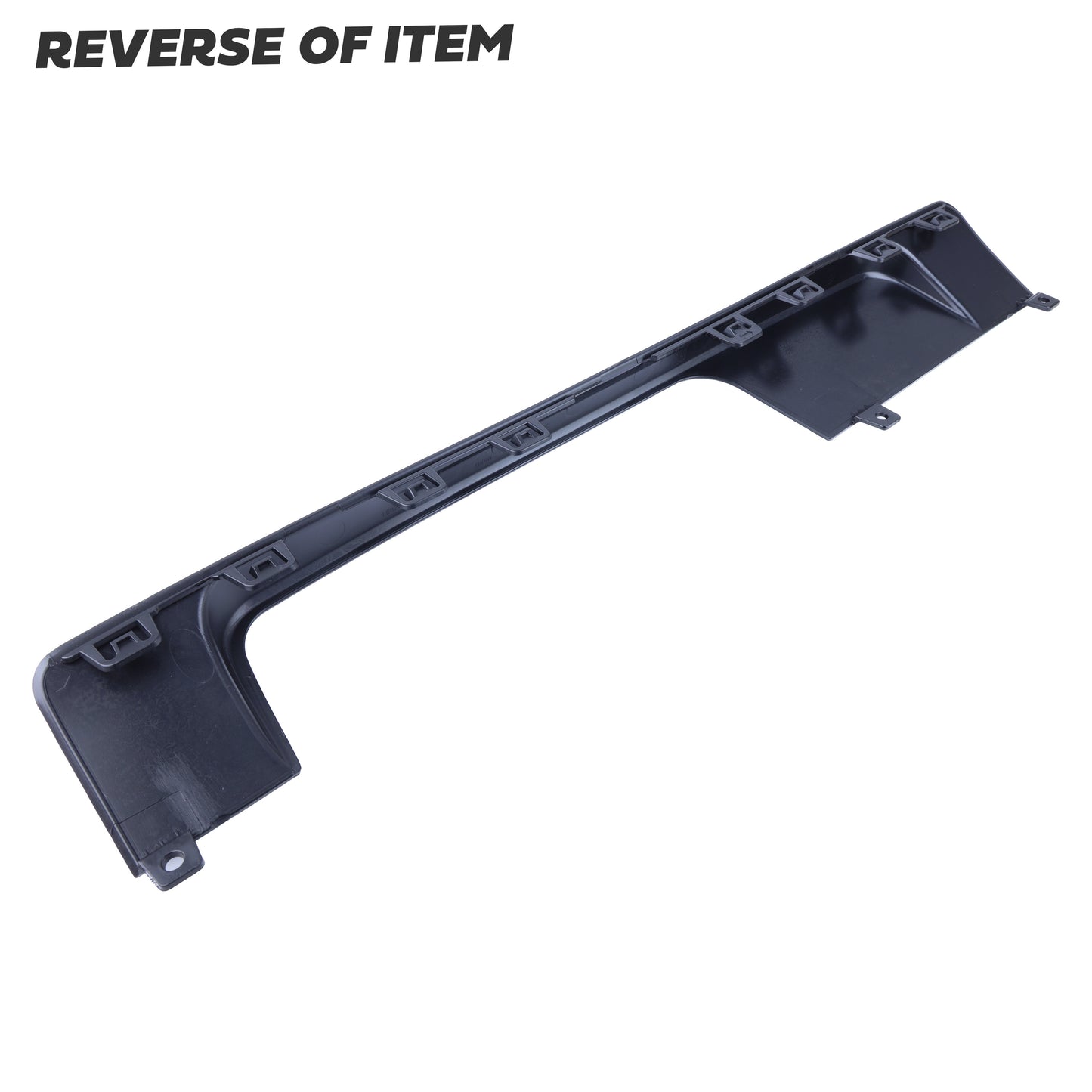 Gloss Black Rear Bumper Centre Panel for Land Rover Defender L663 - with Towbar cutout