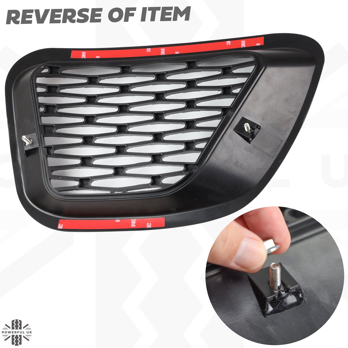 Front Fog Delete 'Vent Covers' for Range Rover Sport L494 2014-17