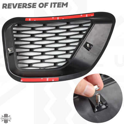 Front Fog Delete 'Vent Covers' for Range Rover Sport L494 2014-17