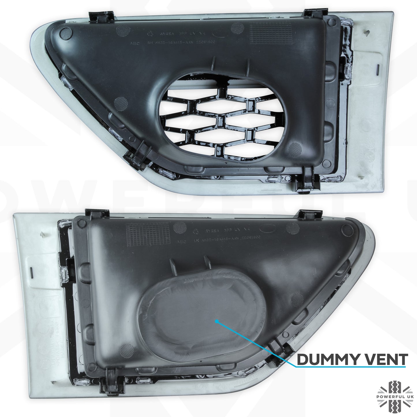 Side Vents - Black/Black/Black for Range Rover Sport 2010