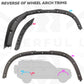 6pc Wheel Arch Kit for Land Rover Defender L663 - ROW - Gloss Black