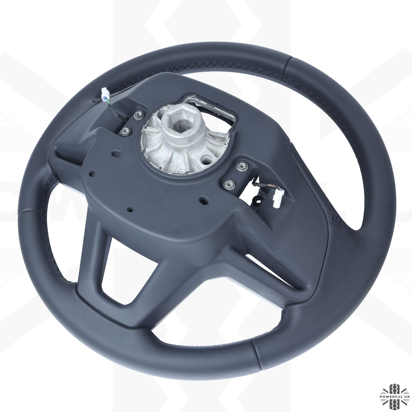 Steering Wheel - Heated - Ebony Leather + Moonlight Bezel for Range Rover Velar 2021+