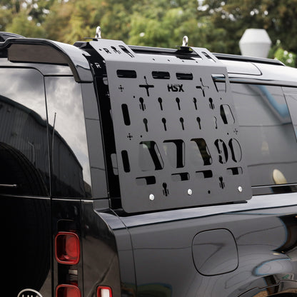 Molle Plate Kit - Black - Mix Design - PAIR - for Land Rover Defender L663 (90 Model)