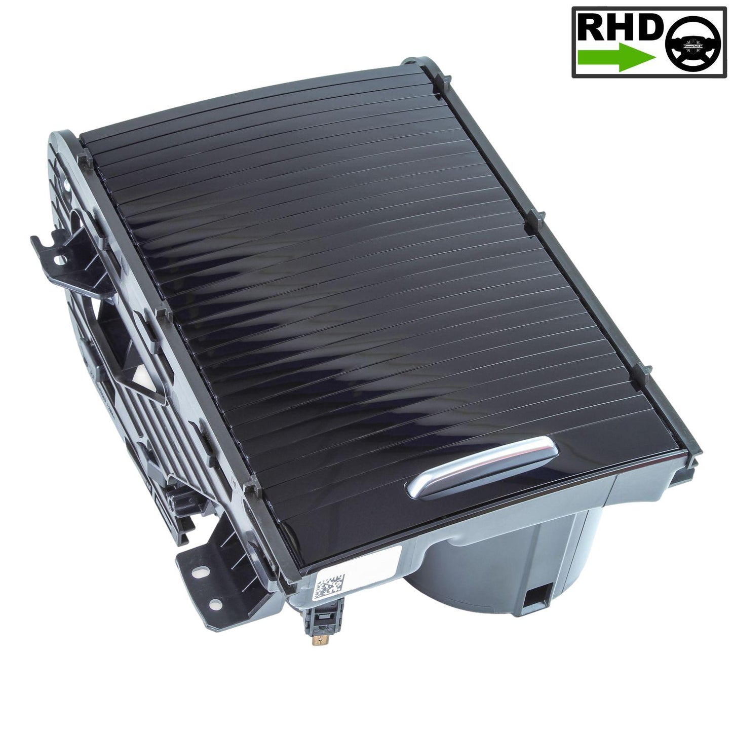 Genuine Cupholder Sliding Compartment for Range Rover Evoque 2011-18 RHD - Piano Black