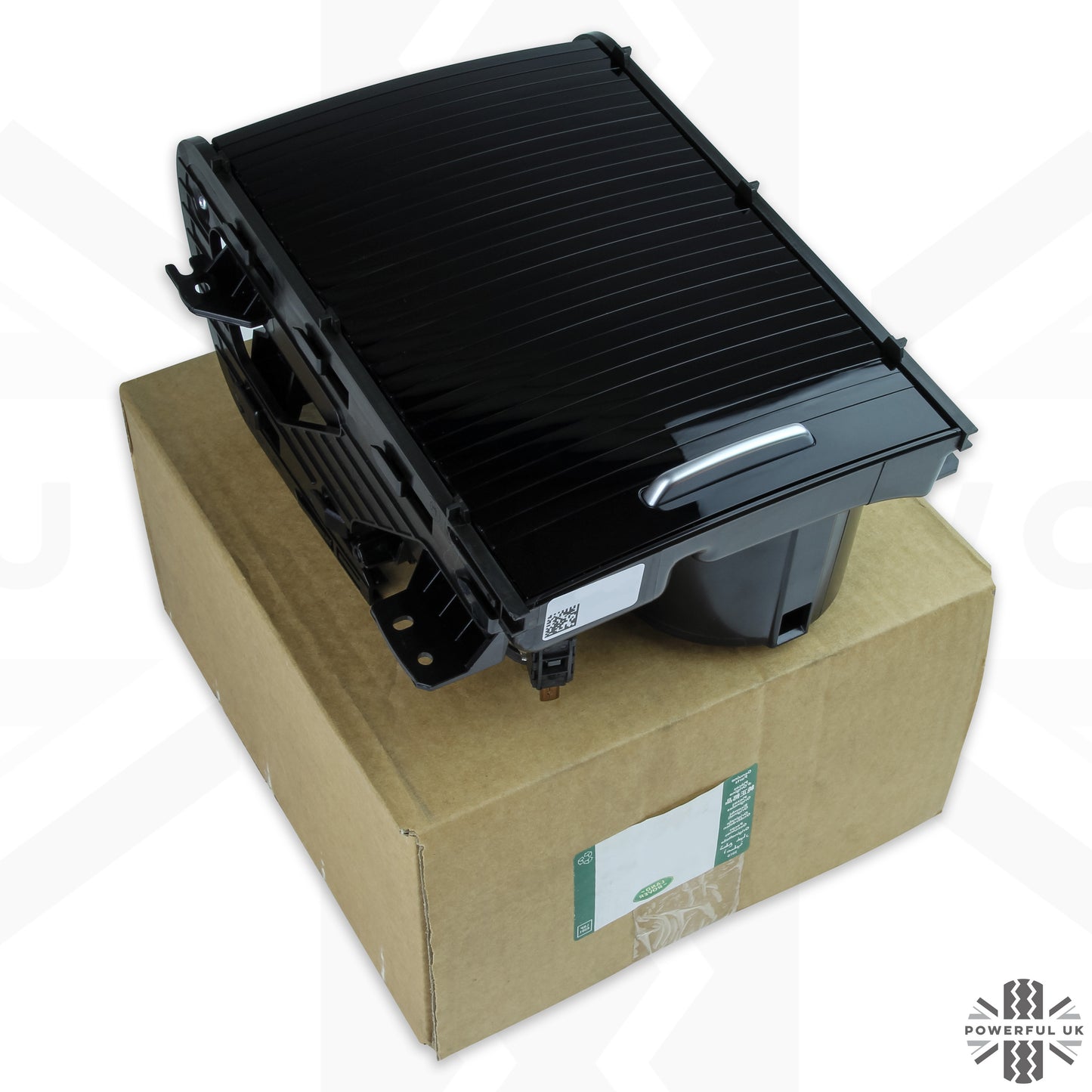 Genuine Cupholder Sliding Compartment for Range Rover Evoque 2011-18 RHD - Piano Black