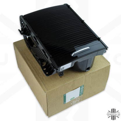 Genuine Cupholder Sliding Compartment for Range Rover Evoque 2011-18 RHD - Piano Black