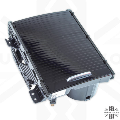 Genuine Cupholder Sliding Compartment for Range Rover Evoque 2011-18 RHD - Piano Black