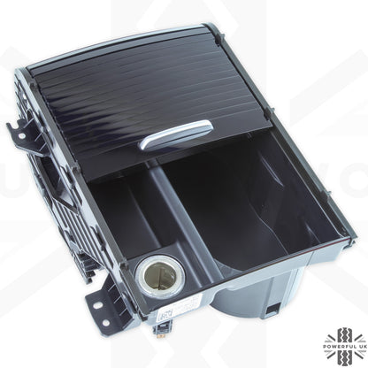 Genuine Cupholder Sliding Compartment for Range Rover Evoque 2011-18 RHD - Piano Black