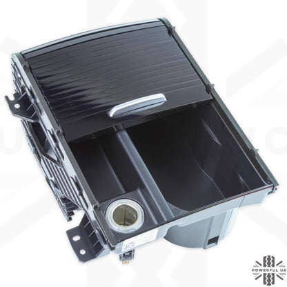 Genuine Cupholder Sliding Compartment for Range Rover Evoque 2011-18 RHD - Piano Black