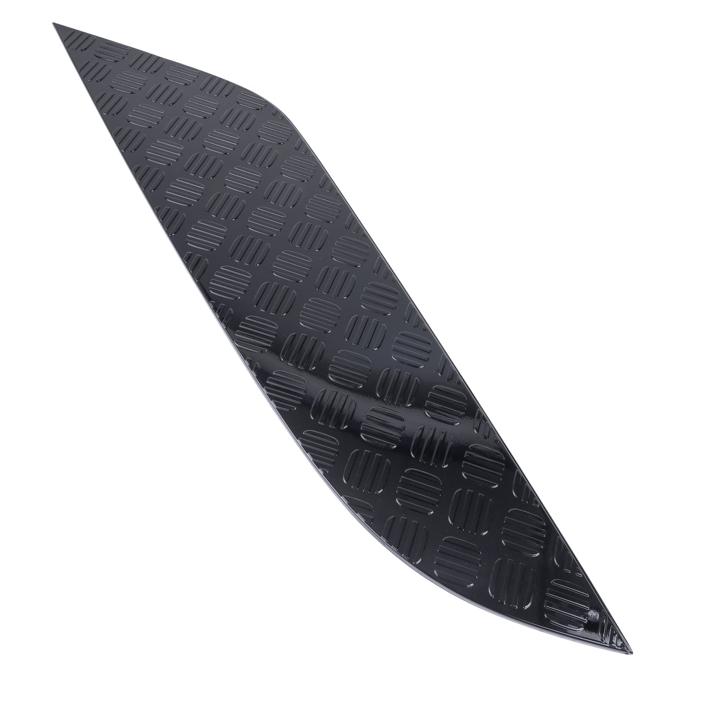 Chequer Bonnet Trim (Genuine) for Land Rover Defender L663 -  Gloss Black - Right