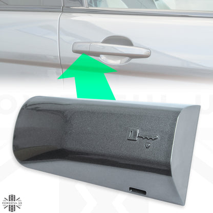 RIGHT Door Handle Key Piece for Land Rover Discovery 5 - Corris Grey
