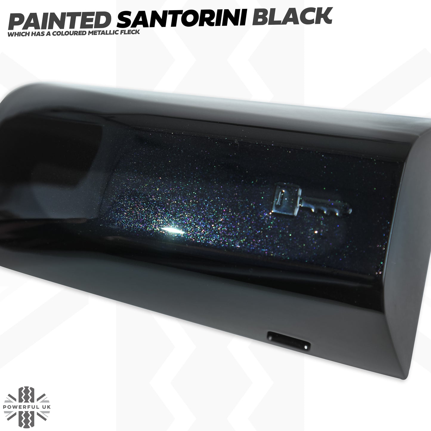 RIGHT Door Handle Key Piece for Range Rover L405 - Santorini Black