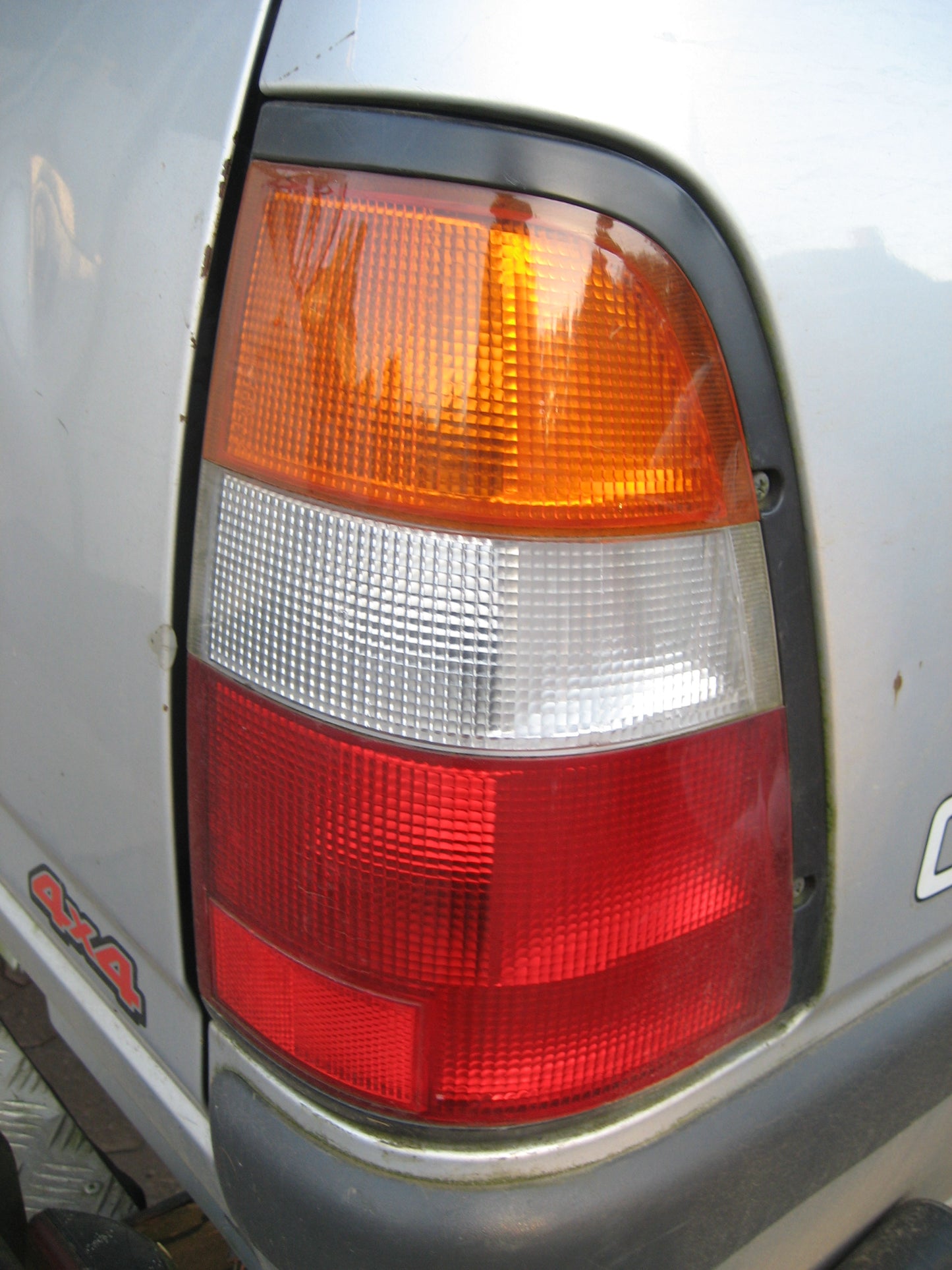 Rear Light Assembly Isuzu TF  - Orange Indicator Lens - RH - E Marked