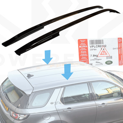 Genuine Roof Rails for Land Rover Discovery Sport - Gloss Black
